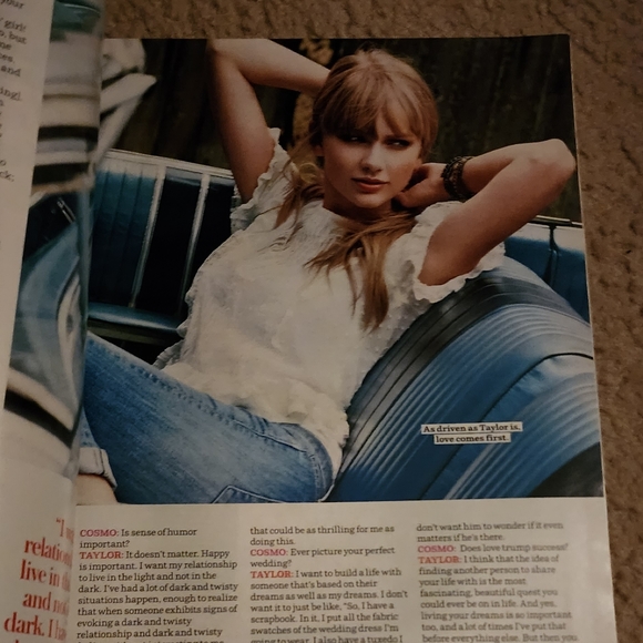 Taylor Swift Cosmopolitan Magazine - Picture 3 of 3